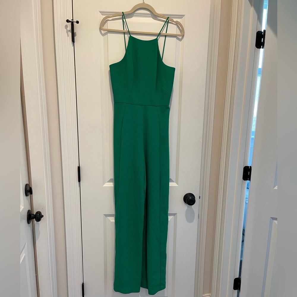 Black Halo Joaquin Green Jumpsuit